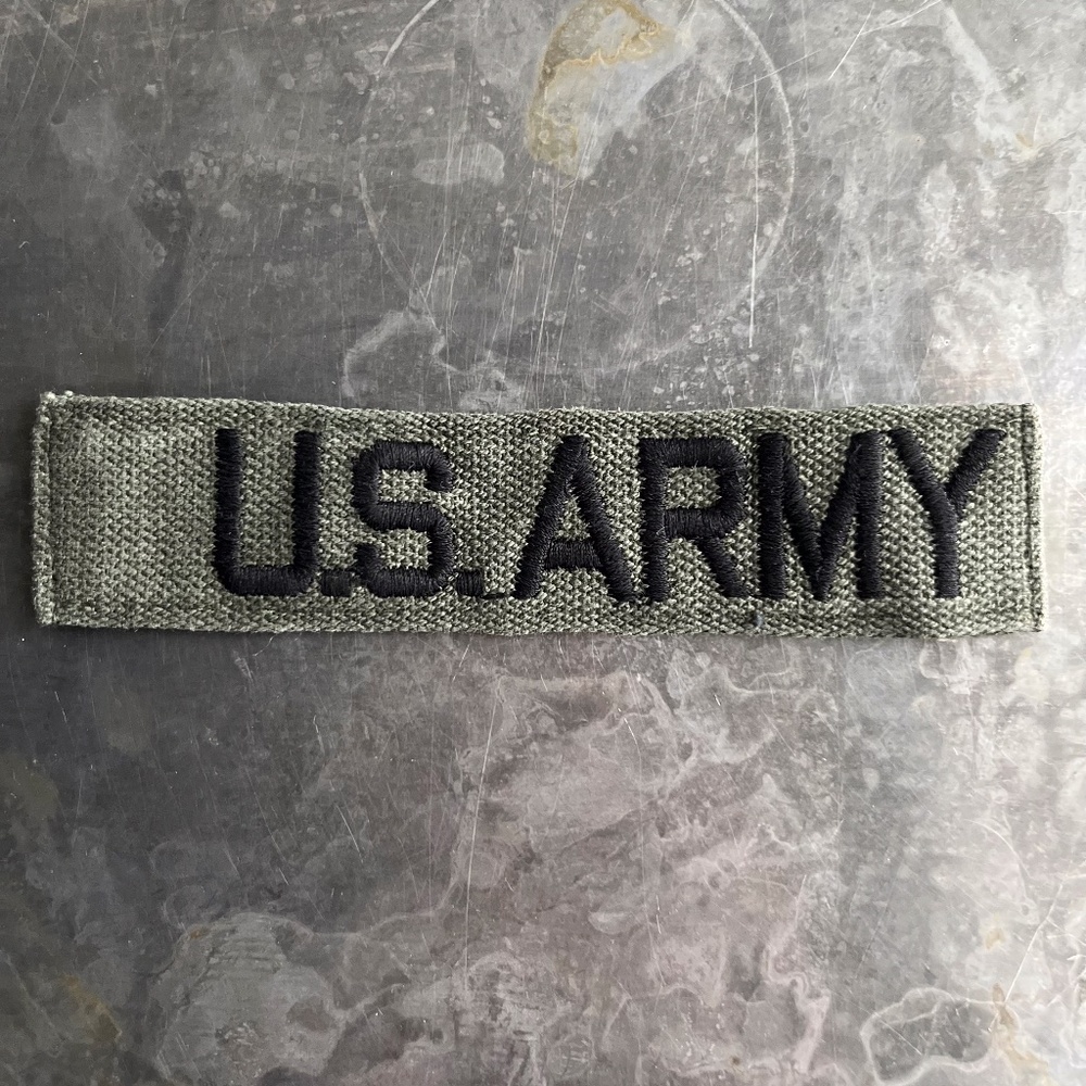 U.S. ARMY embroidered tape patch - Vintage